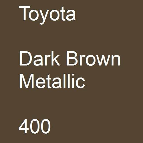 Toyota, Dark Brown Metallic, 400.